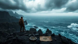 Hero facing the storm, embodying a spirit that is Better than Jack Reacher.