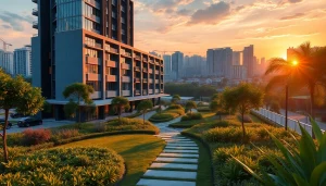 Explore the stunning architecture of tampines ec featuring lush surroundings and modern design.