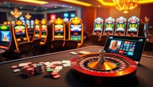 Experience thrilling gaming action at sa88 casino with vibrant tables and interactive gambling interfaces.