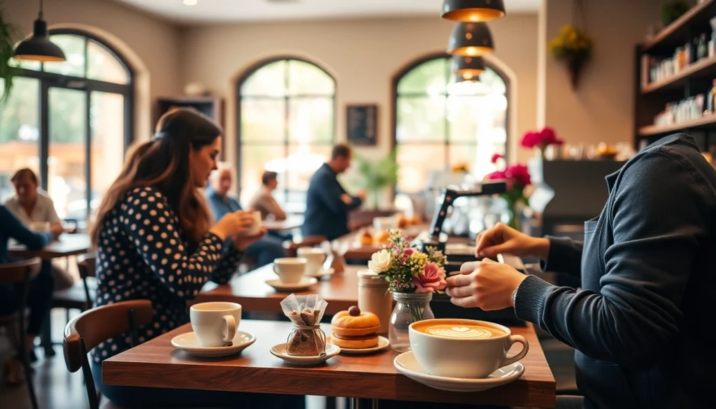 Café accueillant à Lloret de Mar, offrant des boissons chaleureuses et une atmosphère agréable.