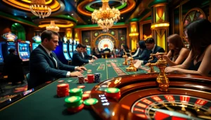 Experience thrilling gameplay at https://rr888.in.net/ with vibrant casino tables and excited players.