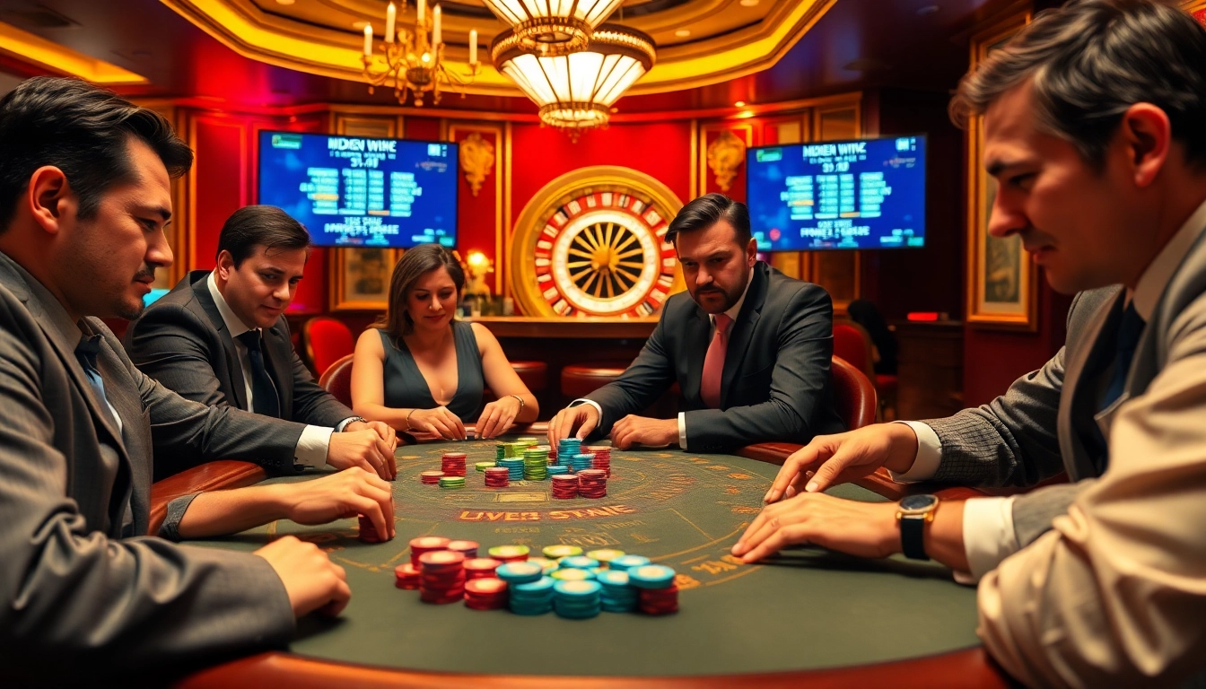 Players strategizing at a poker table while exploring hidden wiki resources.