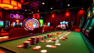 Experience thrilling poker action at hello88k.blog with vibrant casino tables and lively players.