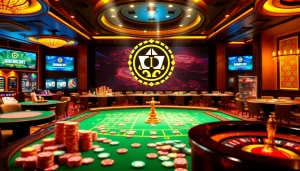 Engaging gamblers at the Trang Chủ MMOO online casino with vibrant games and luxurious atmosphere.