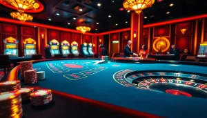 Experience thrilling gameplay at rikvip.gb.net with vibrant casino tables and engaging players.