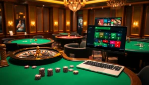 Experience thrilling gaming at https://ok88.tech/ with a vibrant casino atmosphere and excited players.