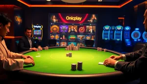 Engage with Onicplay's exciting slot games at a luxurious online casino.