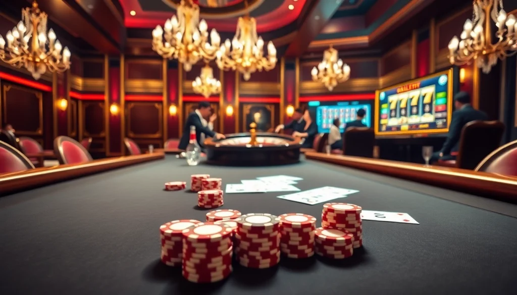 Experience thrilling casino action at https://good88k.blog with elegant poker tables and exciting games.