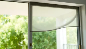 Moskitiery na drzwi balkonowe idealnie dopasowane do nowoczesnego wnętrza.