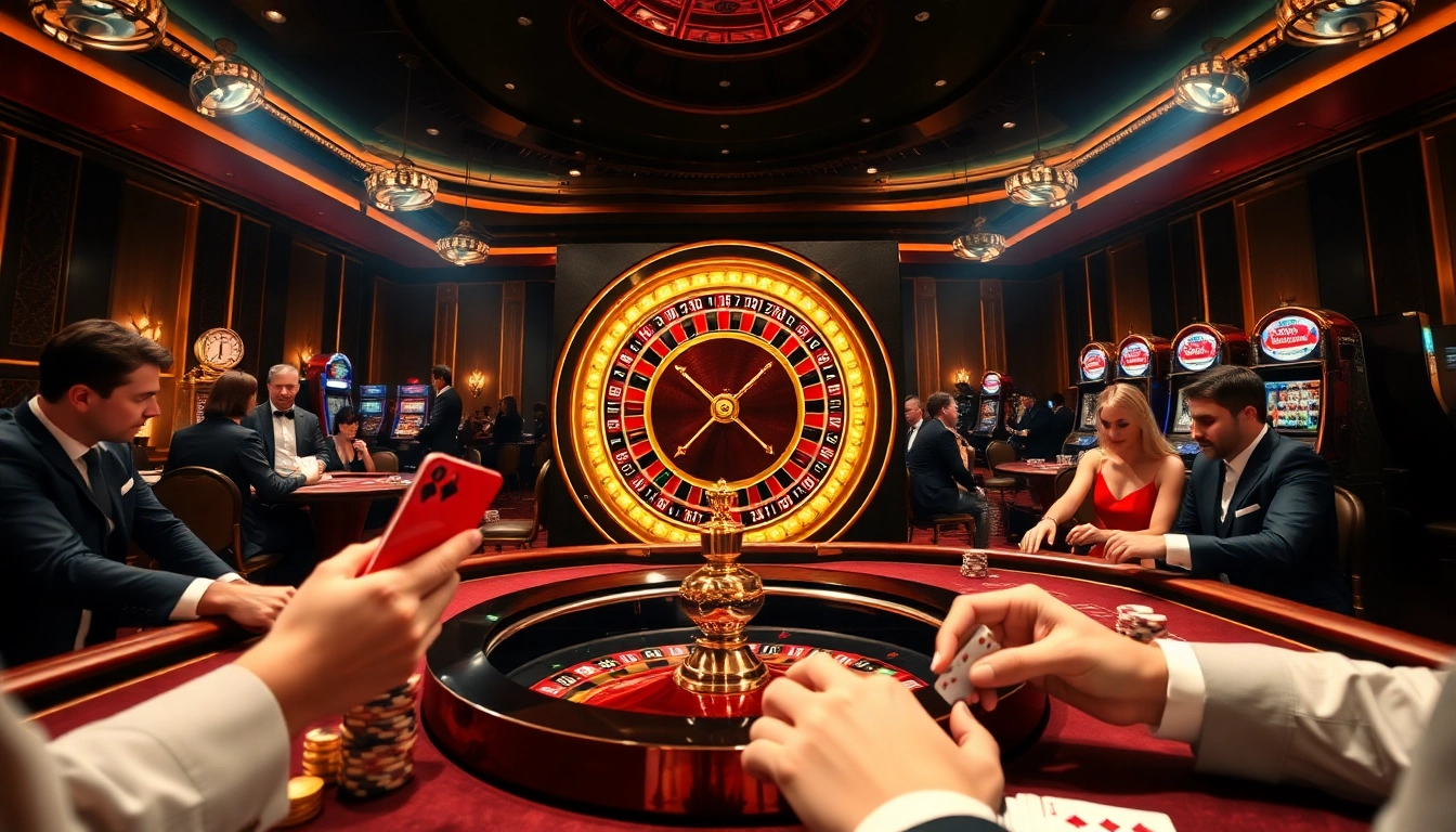 Vivez les sensations fortes avec les meilleurs casino en ligne dans un cadre luxueux rempli de machines à sous.